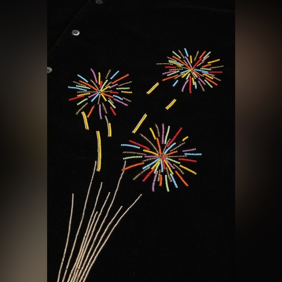 Perte D'Ego Fireworks Embroidered Shirt New With Tags Size Small - Picture 7 of 16